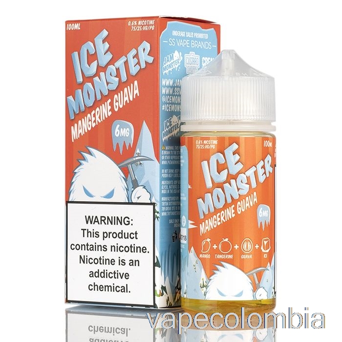 Kit Completo De Vapeo Ice Mangerine Guayaba - Ice Monster - 100ml 6mg